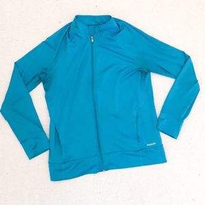 Reebok | Turquoise Zip Up Jacket